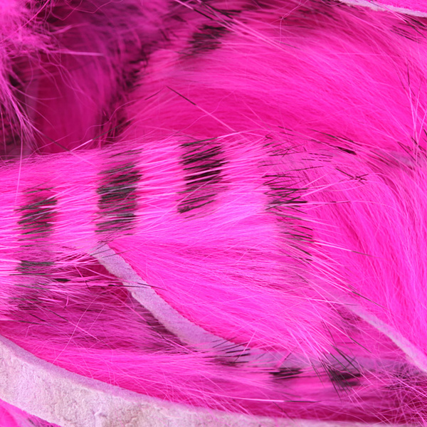 Hareline tiras zonker de conejo Barred