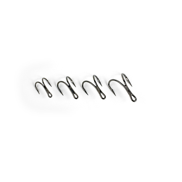 Loop Tube Black Nickel Double Salmon Hook