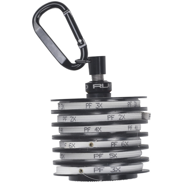 Portabobinas de tippet con muelle Rufo y Velcro