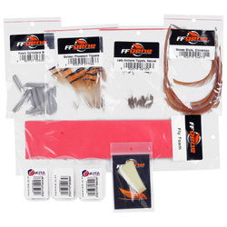 Surtido de materiales para montar moscas secas FFGene