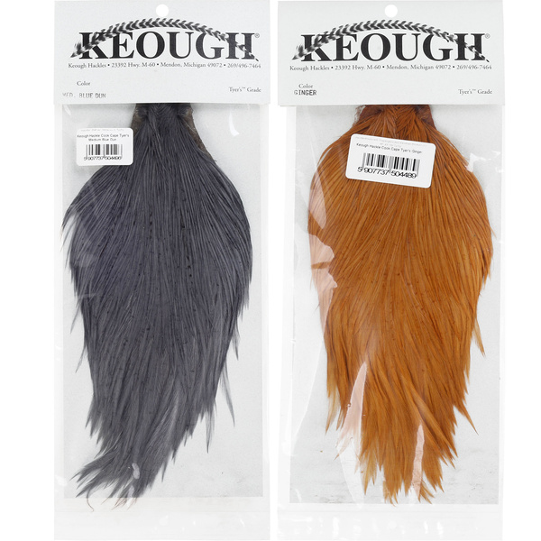 Cuello de gallo Keough Hackle Tyers