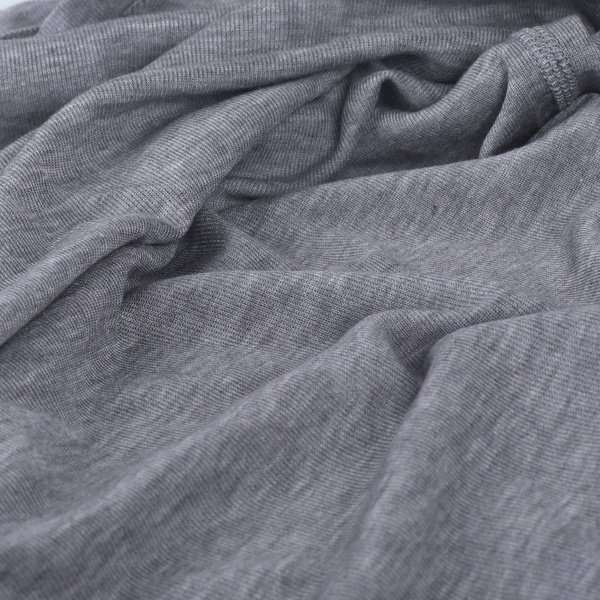 Taimen Ussuri Fresh Merino camiseta de manga corta de mezcla con lana merina - Ash Gray