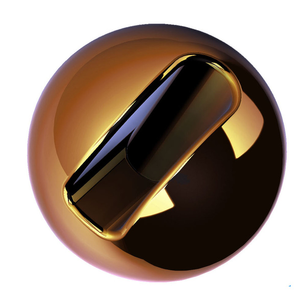 Bolas de tungsteno ranuradas brillantes FFGene