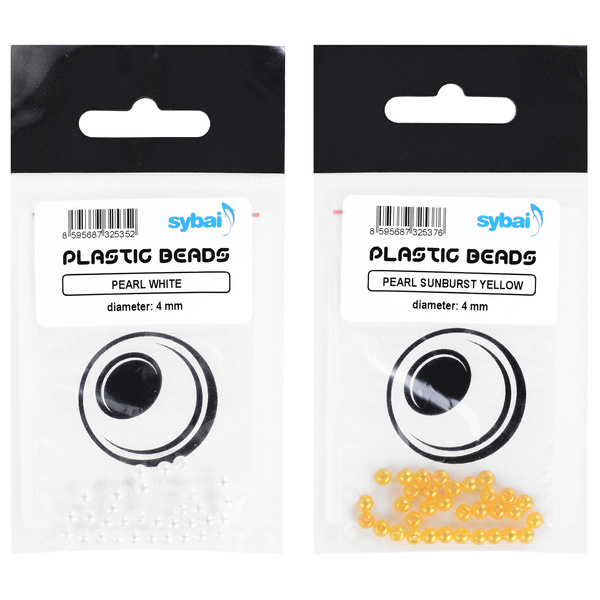 Anzuelos para mosca Sybai Plastic Beads