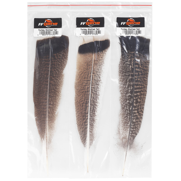 FFGene Plumas de cola de pavo moteadas