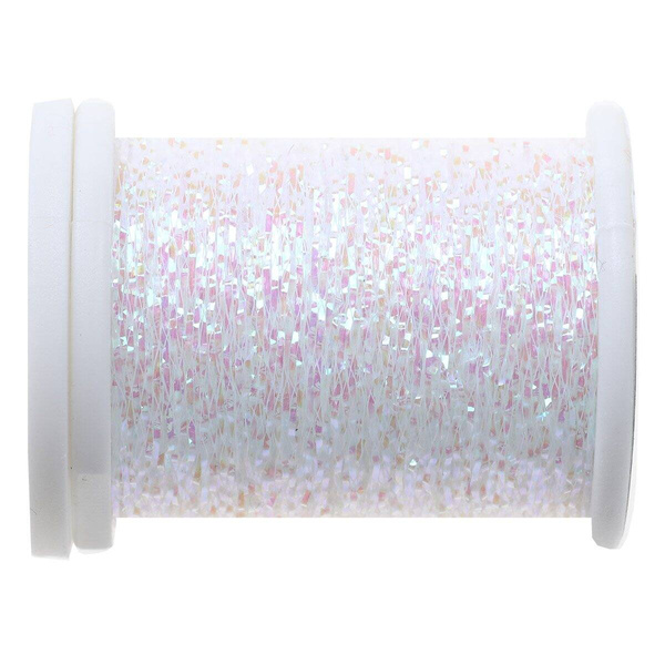Lámina plana perlada para cuerpos, reforzada con doble monofilamento, Textreme Body Fly Pearl