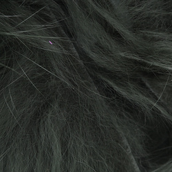 Hareline tiras de piel con pelo de conejo de corte transversal