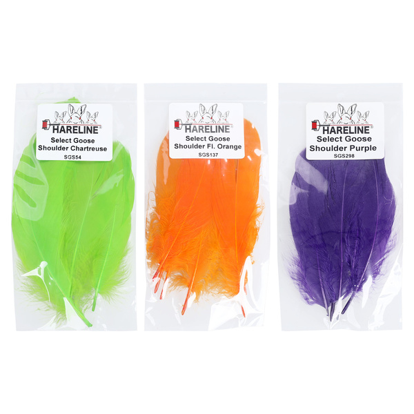 Hareline Plumas seleccionadas del hombro de oca