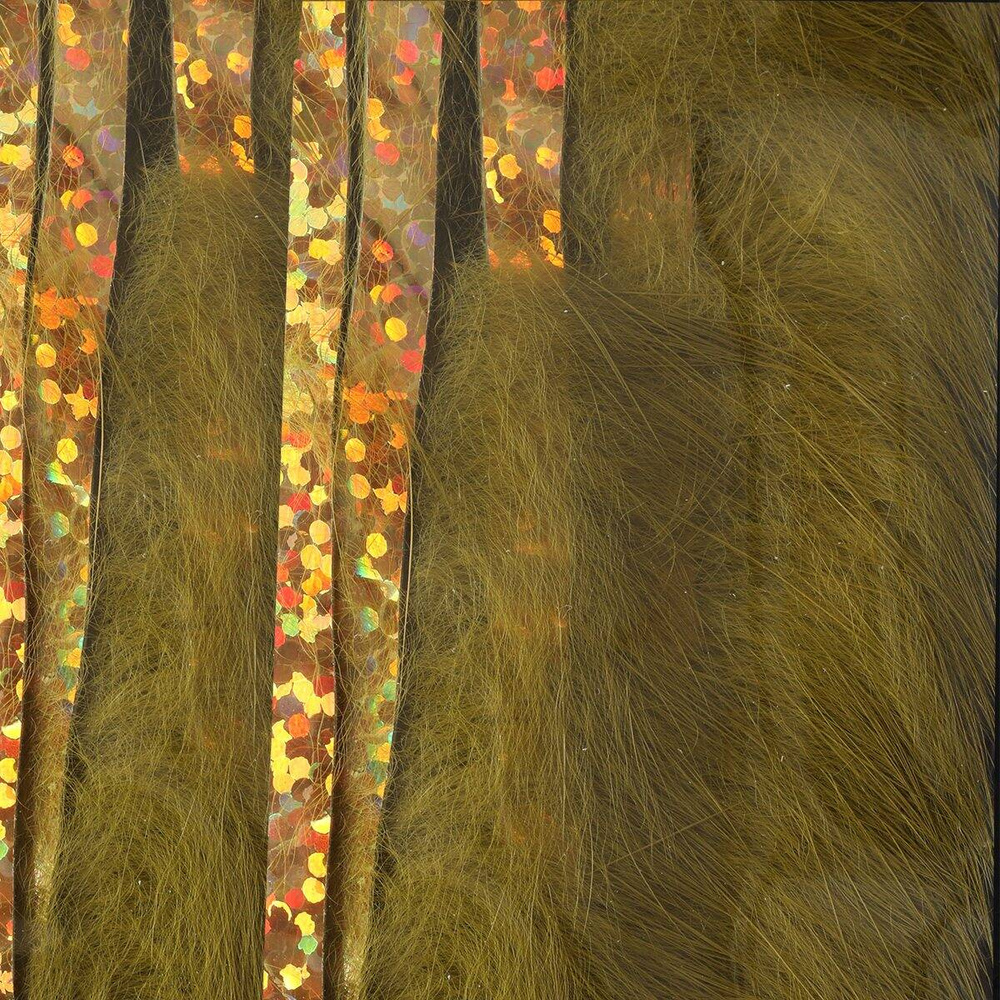 Olive with Holo Gold Accent
