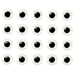 Ojos para moscas Sybai 3D Epoxy Eyes