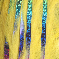 Hareline Bling Tiras zonker de conejo