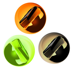 Cuentas de tungsteno FFGene Tungsten Slotted Bright Beads-3