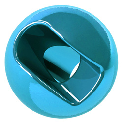 Cuentas de tungsteno FFGene Tungsten Anodized Slotted Beads