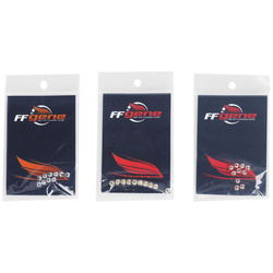 Cuentas de tungsteno FFGene Tungsten Slotted Beads