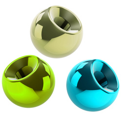Bolas de tungsteno FFGene normales metalizadas