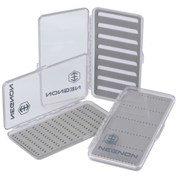 Caja de moscas Negnon Clear Slim - grande