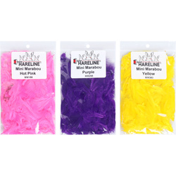 Hareline Plumas de marabú mini