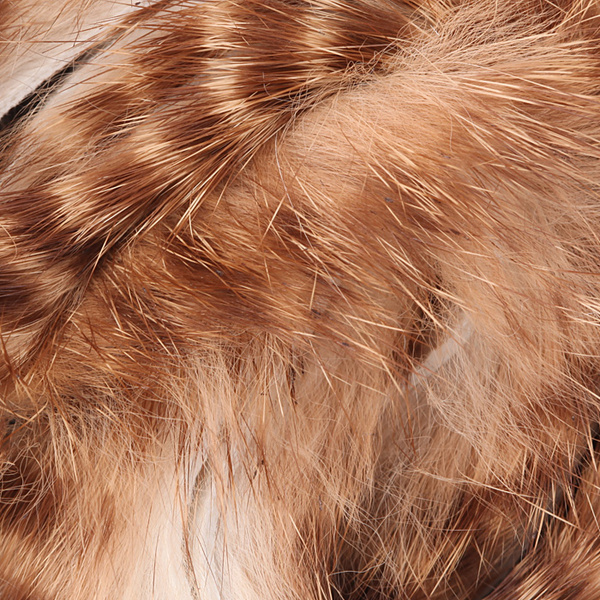 Hareline tiras zonker anchas de conejo Barred Magnum