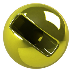 Bolas de tungsteno FFGene anodizadas y ranuradas (orificio pequeño)