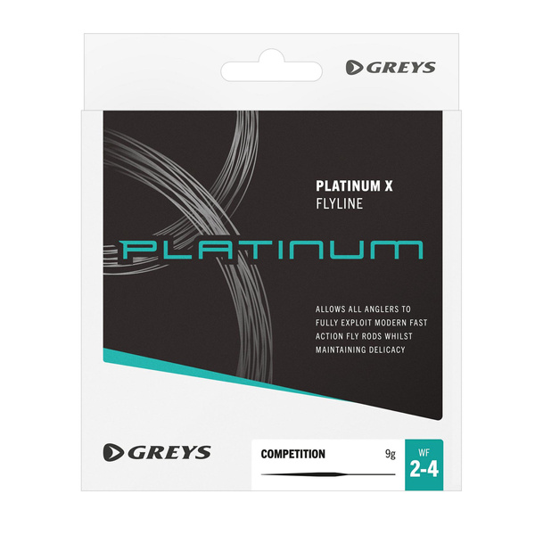 Línea de mosca Greys Platinum X Comp, 2-4