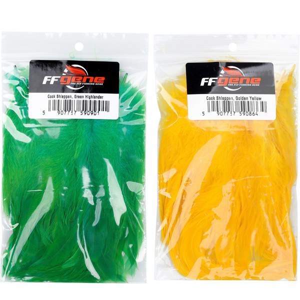 FFGene plumas Schlappen de gallo