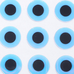Ojos para moscas Hareline Adhesive Eyes
