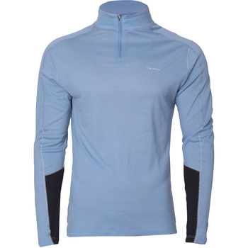 Taimen Tumnin camiseta de manga larga de lana merina - Ocean Blue