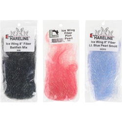 Fibras sintéticas Hareline 8 in. Ice Wing Fiber
