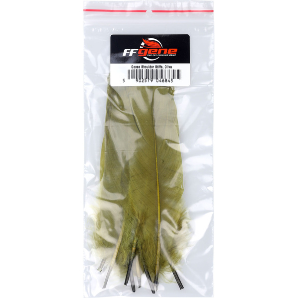FFGene Plumas rígidas del hombro del ala de ganso