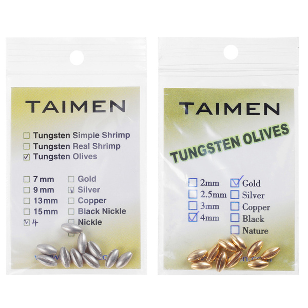 Cuentas de tungsteno FFGene Tungsten Olives