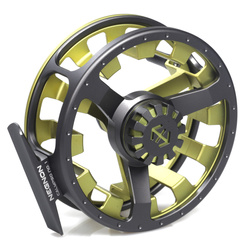 Carrete de mosca Negnon Calypso Titan Gray