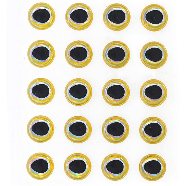 Ojos para moscas FFGene Soft Jurassic 3-D Eyes