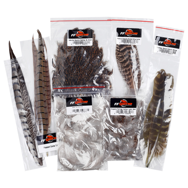 Surtido de materiales para montar ninfas FFGene