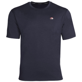 Camiseta de merino de manga corta Taimen Ider - Midnight Blue