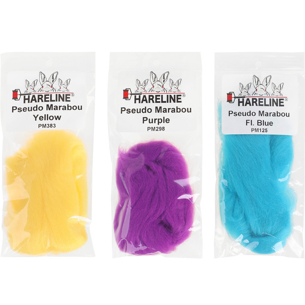 Fibras sintéticas Hareline Pseudo Marabou
