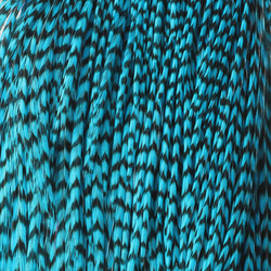 Hareline medio cuello de plumas