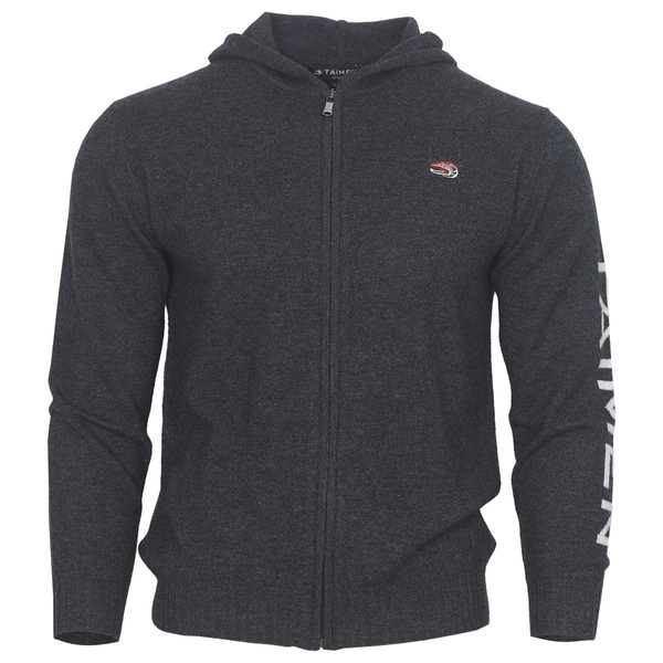 Sudadera de merino con capucha Taimen