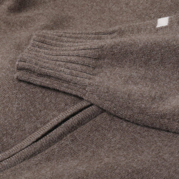 Sudadera de merino con capucha Taimen