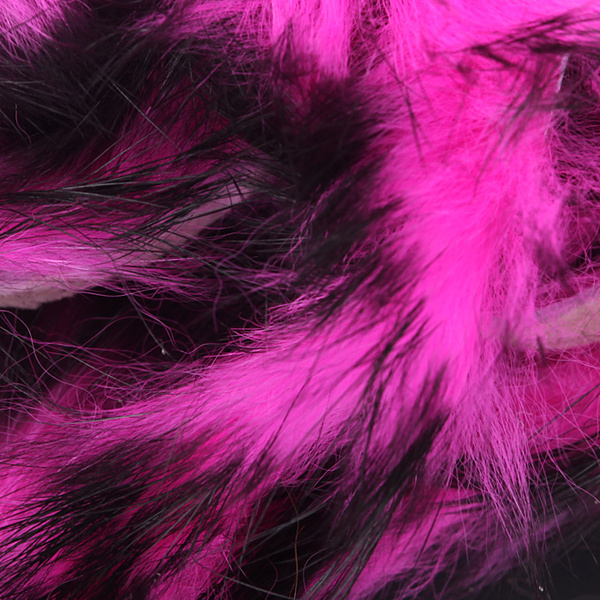 Hareline Tiras de piel de conejo con pelo Two Toned