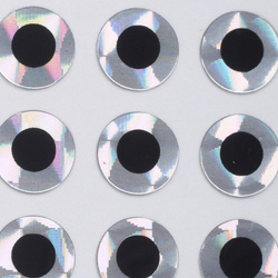 Ojos para moscas Hareline Adhesive Eyes