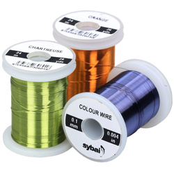 Alambre de color para brincas Sybai Colour Wire 0.1 mm
