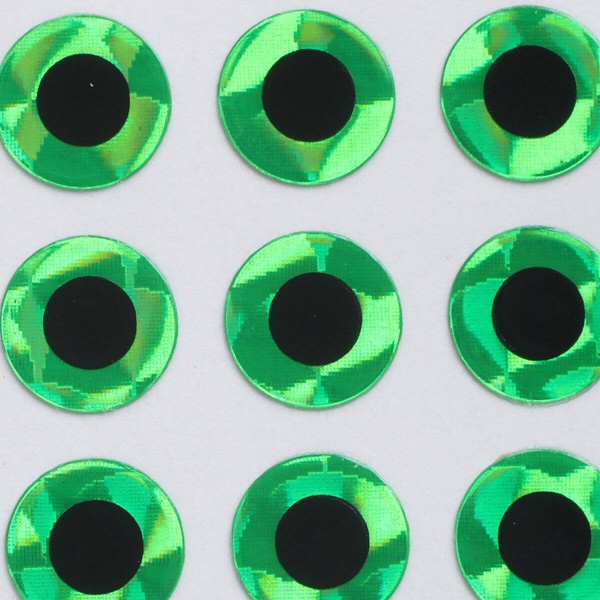Ojos para moscas Hareline Adhesive Eyes