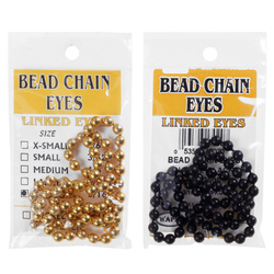 Ojos para moscas Wapsi Bead Chain Eyes