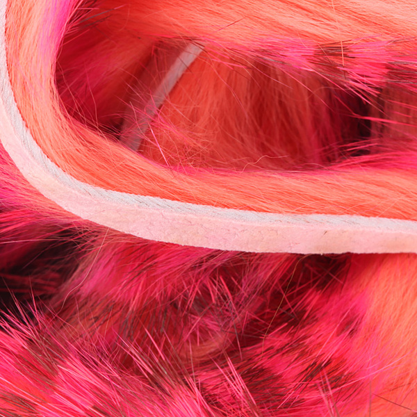 Hareline Tiras de piel de conejo con pelo Tiger Barred