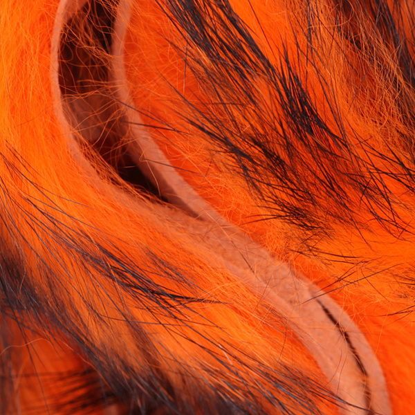 Hareline Tiras de piel de conejo con pelo Two Toned