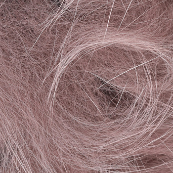 Tira longitudinal de piel de zorro ártico con pelo para zonker Hareline