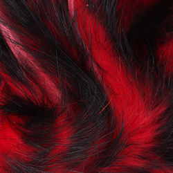 Hareline Tiras de piel de conejo con pelo Two Toned