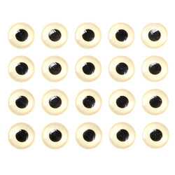 Ojos para moscas Sybai 3D Epoxy Eyes