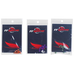 Cuentas de tungsteno FFGene Tungsten Slotted Bright Beads-2