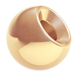 Cuentas de tungsteno FFGene Tungsten Beads Gold Bulk (100)